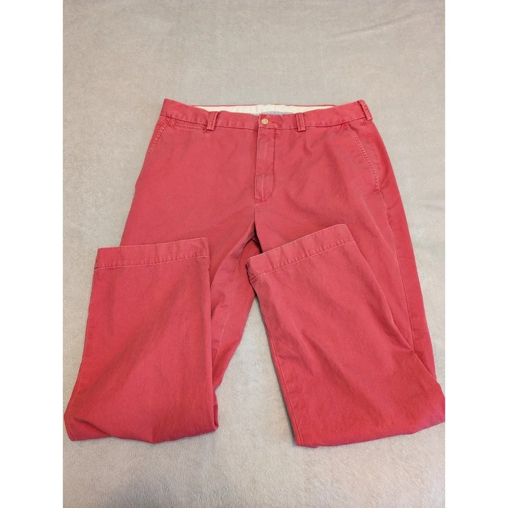Polo Ralph Lauren Pants36x32 Vintage GI Pant Pink Salmon Chino Faded Distressed